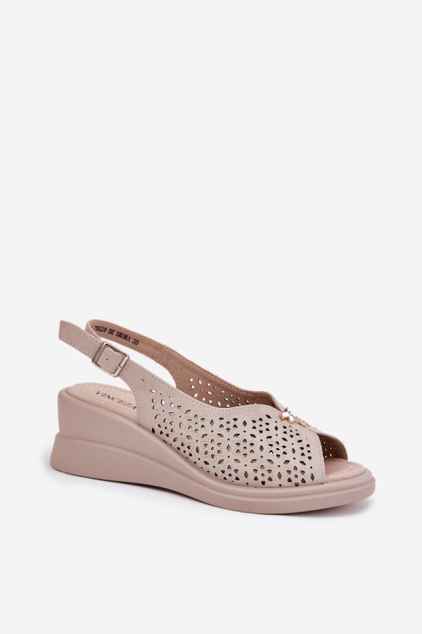 beige Buskin model 213014 Step in style