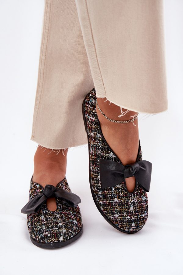 black Ballet flats model 213030 Step in style