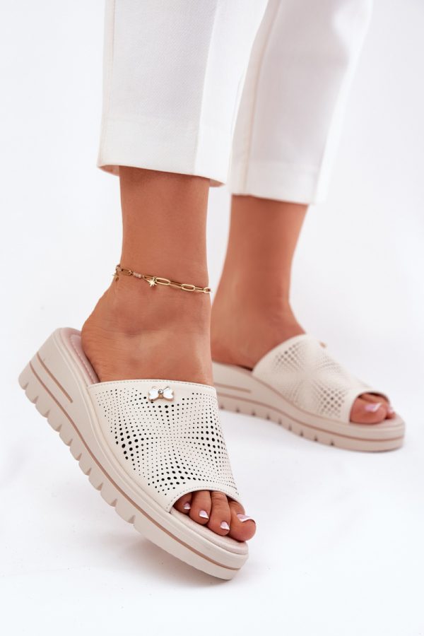 beige Buskin model 213040 Step in style