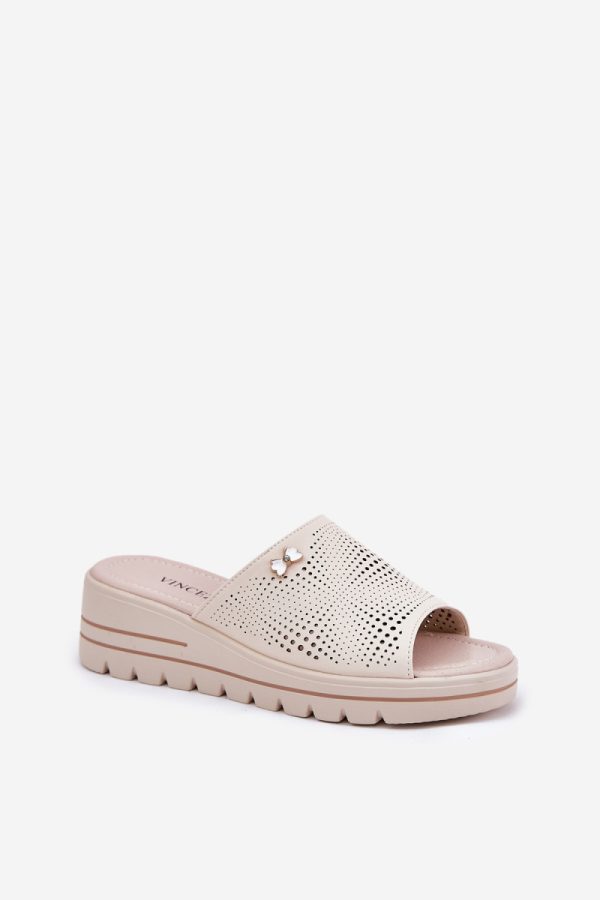 beige Buskin model 213040 Step in style
