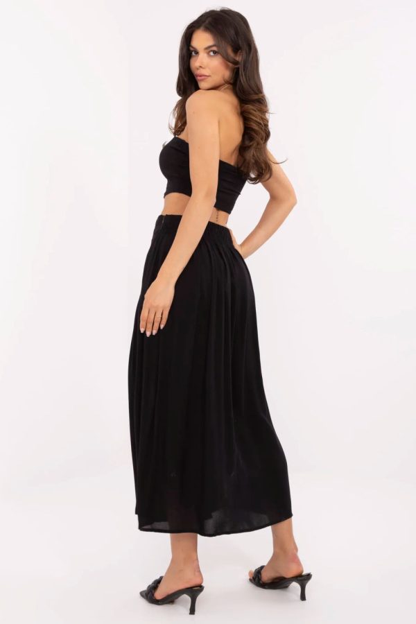 Black Skirt in Skirts with Viscose