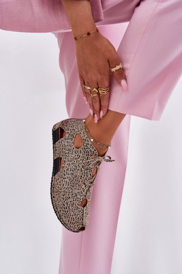 beige Boots model 213152 Step in style