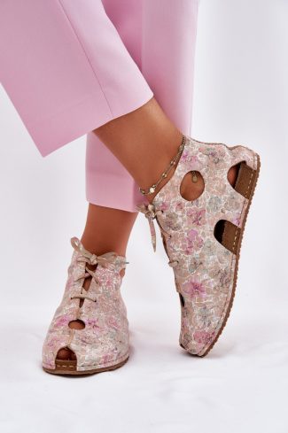 beige Boots model 213153 Step in style