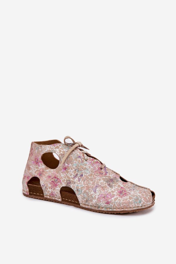 beige Boots model 213153 Step in style