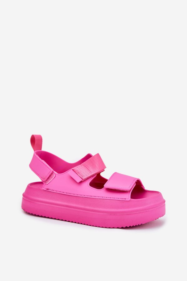 pink Platform sandals model 213171 Step in style