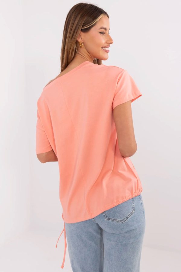 Pink T-shirt in Women`s Tops, T-shirts, Singlets with Cotton and Spandex