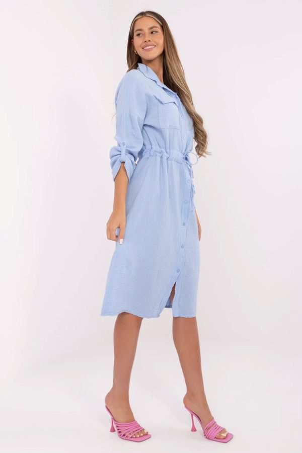 Blue Daydress....Cotton