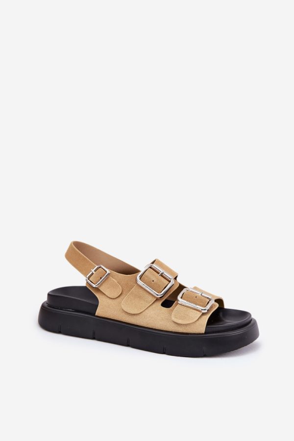 beige Sandals model 213463 Step in style