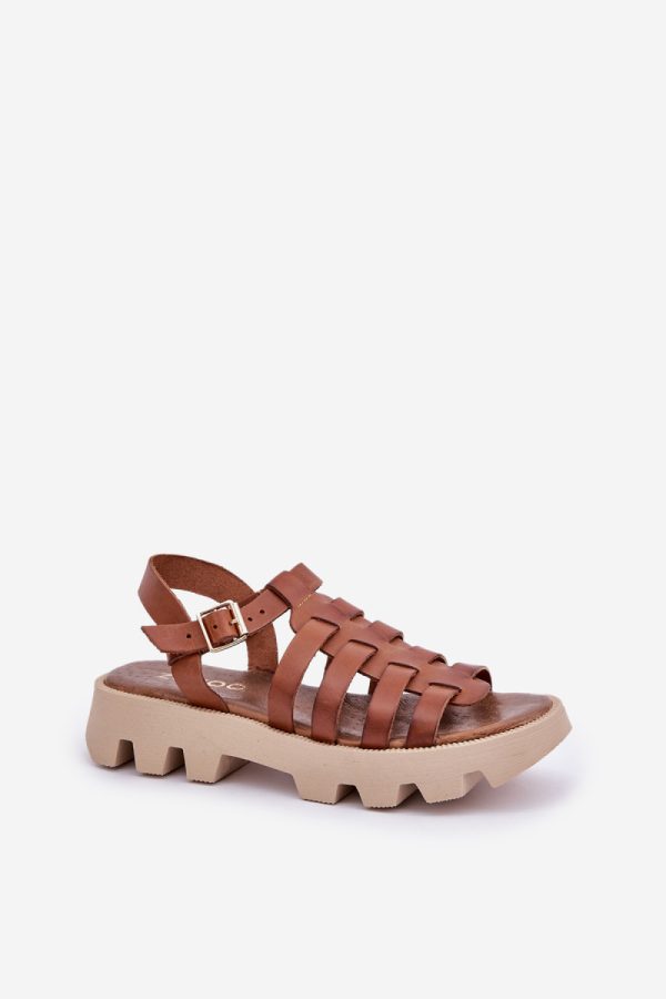 brown Sandals model 213472 Step in style