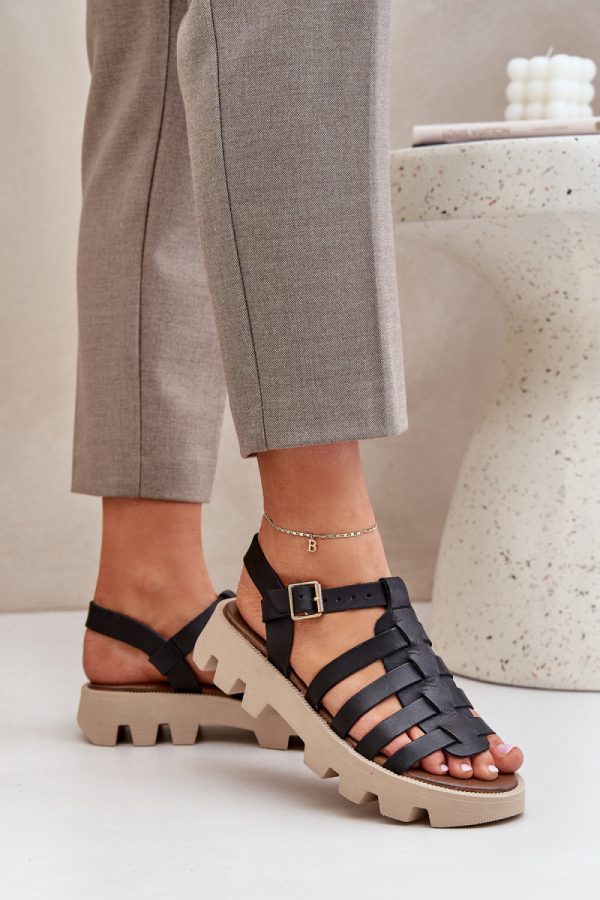 black Sandals model 213473 Step in style