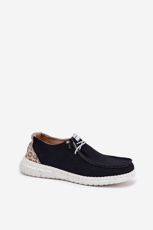 black Half shoes model 213485 Step in style