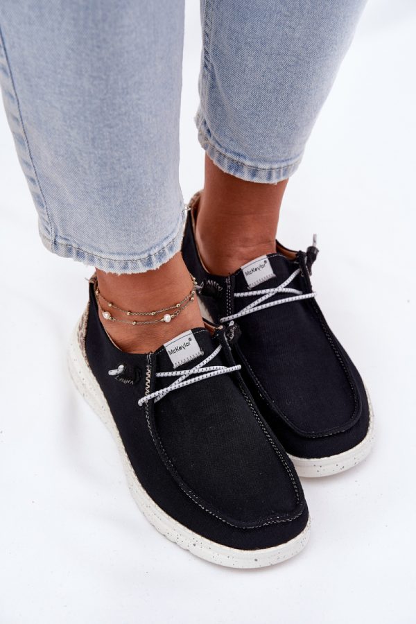 black Half shoes model 213485 Step in style