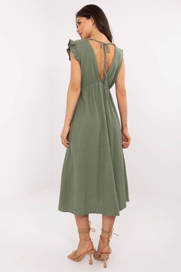 Green Daydress..Cotton