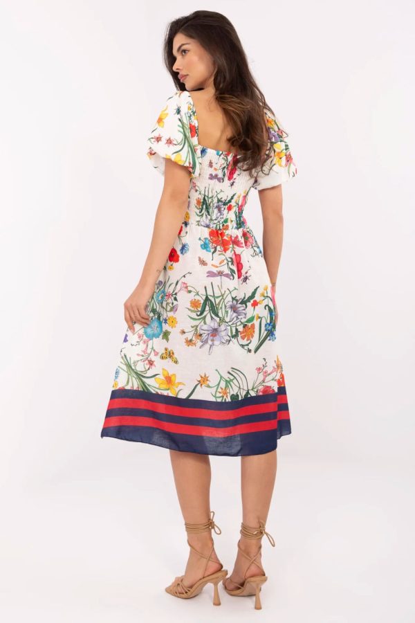 Beige Daydress in Day Dresses with Len and Polyester