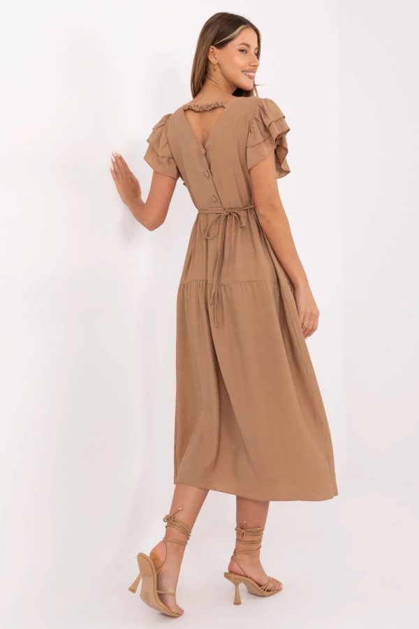 brown Daydress model 213807 Italy Moda