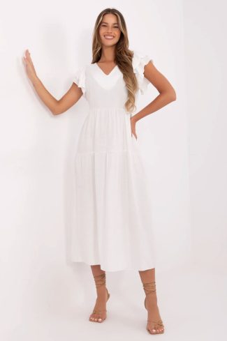 beige Daydress model 213808 Italy Moda