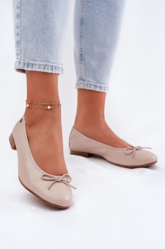 beige Ballet flats model 213905 Step in style