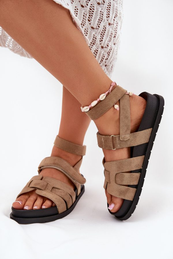 beige Sandals model 213915 Step in style