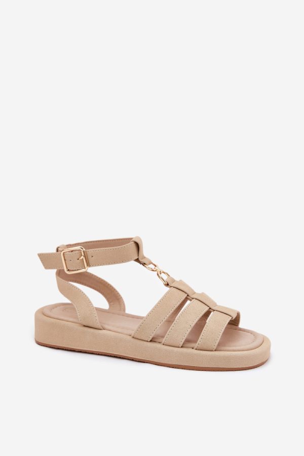 beige Sandals model 213917 Step in style