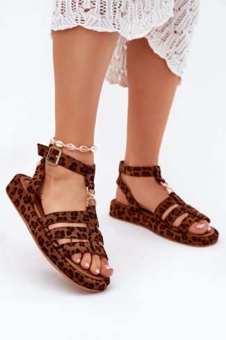 brown Sandals model 213919 Step in style