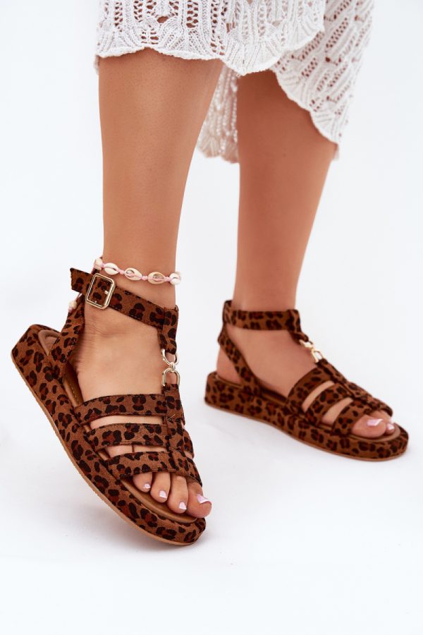 brown Sandals model 213919 Step in style