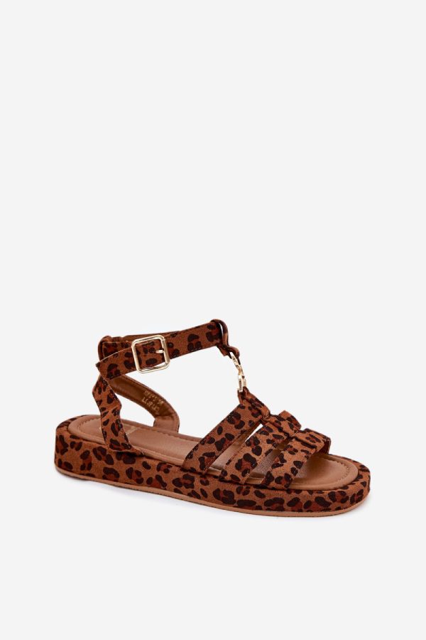 brown Sandals model 213919 Step in style