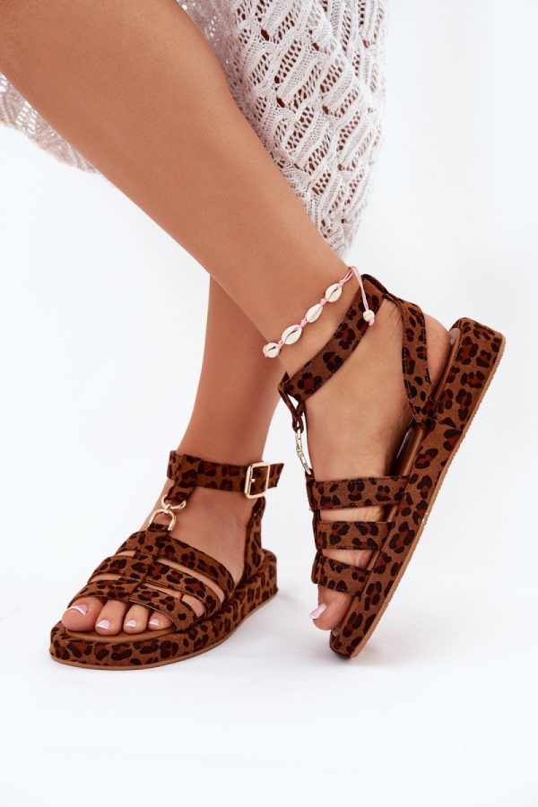 brown Sandals model 213919 Step in style