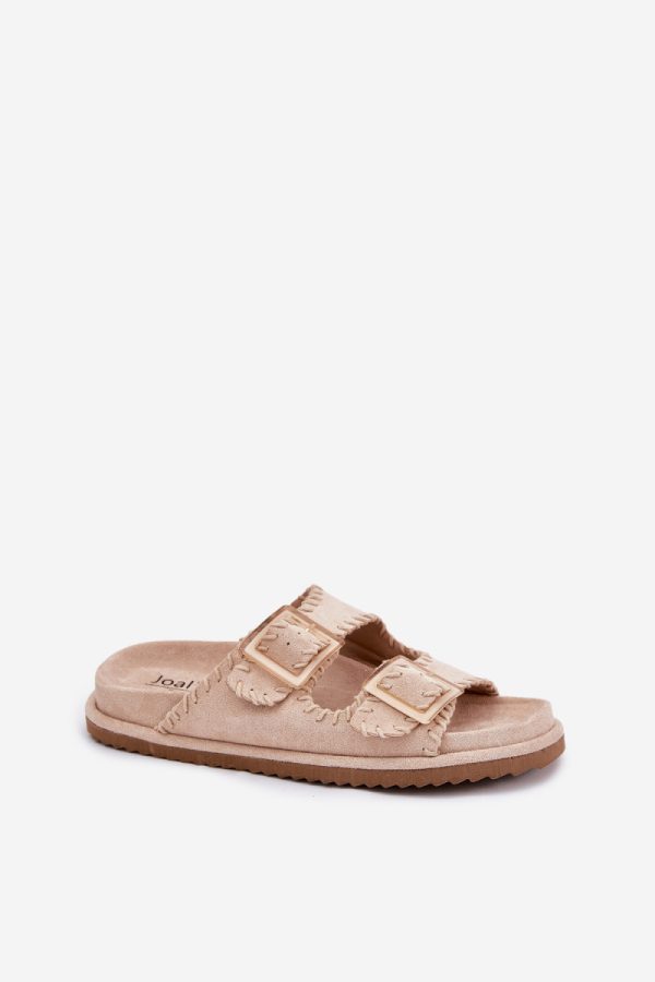 beige Flip-flops model 213956 Step in style