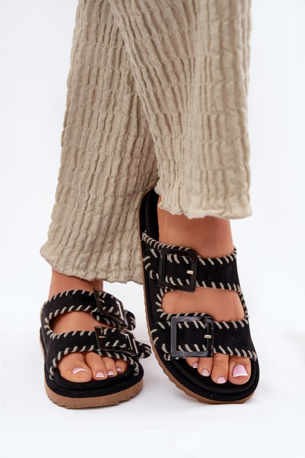 black Flip-flops model 213959 Step in style