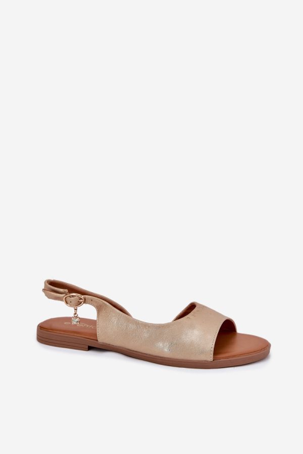 yellow Sandals model 214099 Step in style