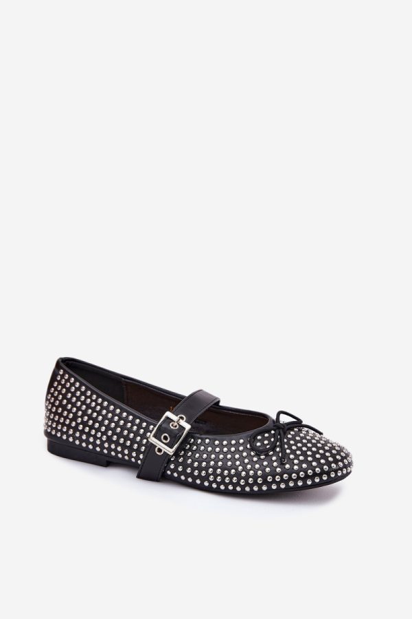 black Ballet flats model 214114 Step in style