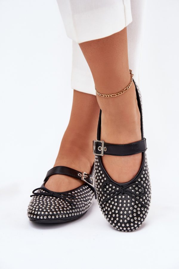 black Ballet flats model 214114 Step in style