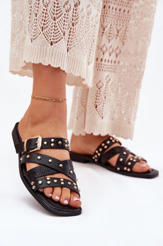 1081331 black Flip-flops model 214138 Step in style
