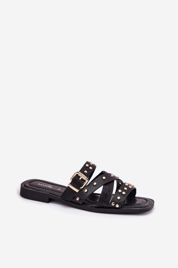 black Flip-flops model 214138 Step in style