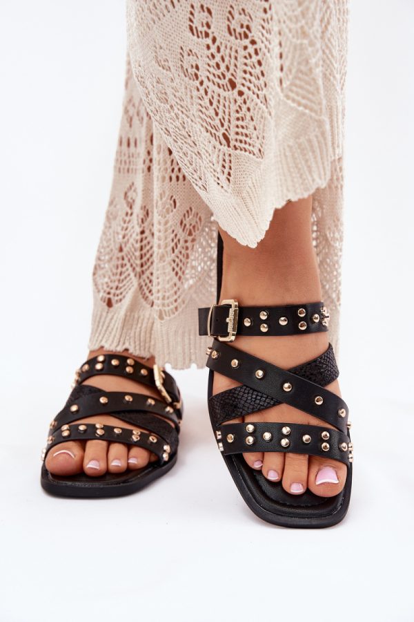 black Flip-flops model 214138 Step in style