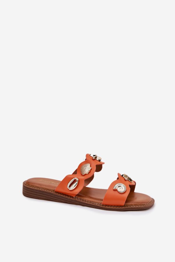 orange Flip-flops model 214139 Step in style