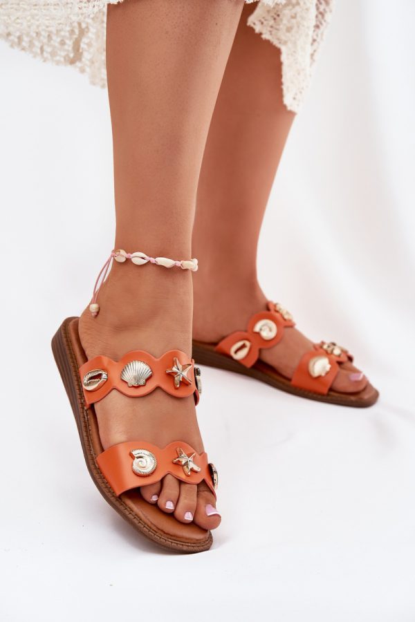 orange Flip-flops model 214139 Step in style
