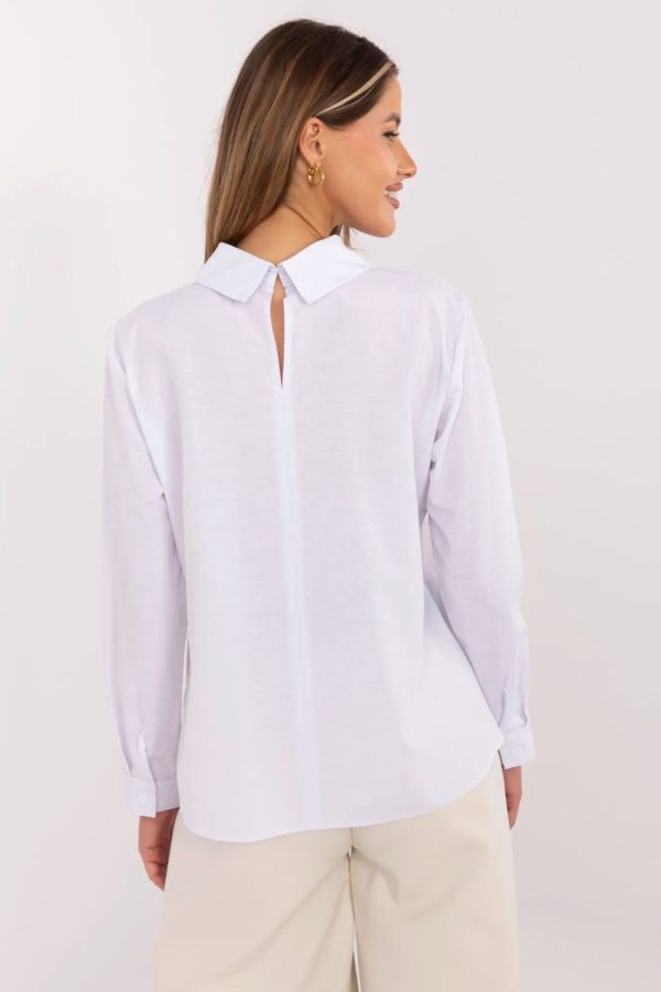 white Blouse model 214276 Lakerta