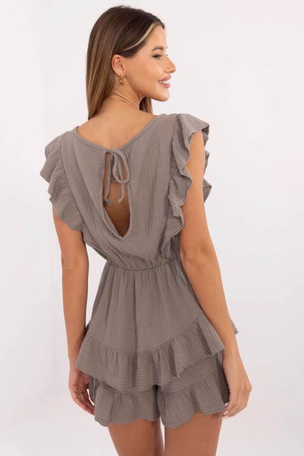 beige Suit model 214308 Italy Moda