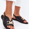 1082030 black Sandals model 214337 Step in style