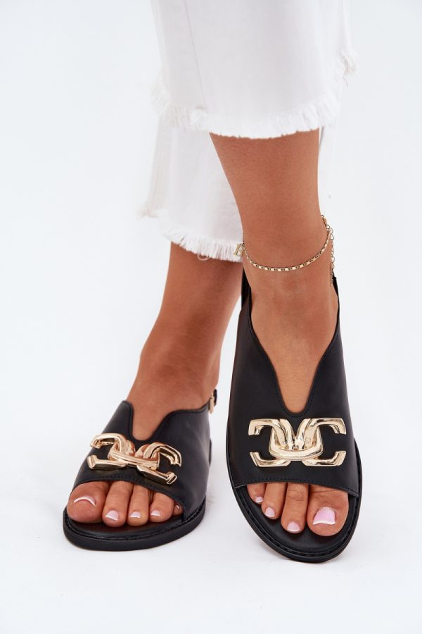 black Sandals model 214337 Step in style