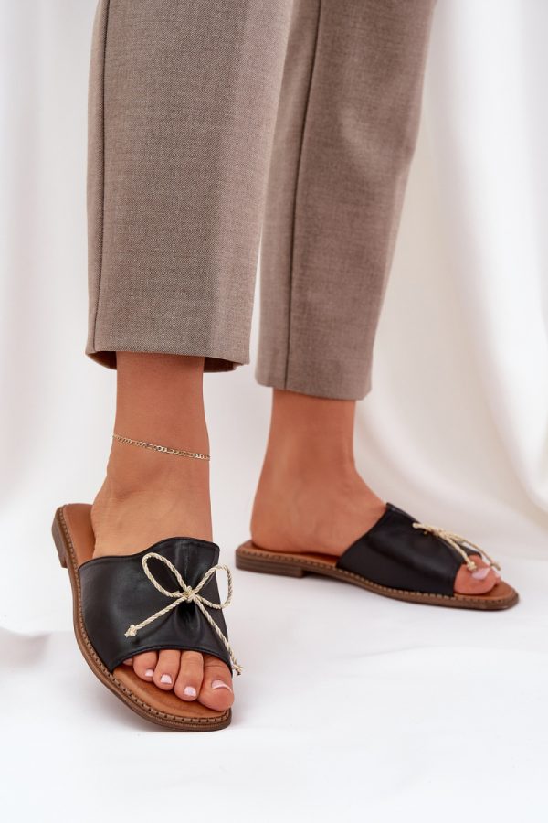 black Flip-flops model 214363 Step in style