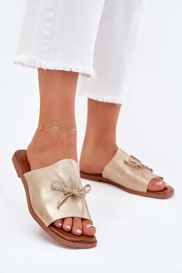 yellow Flip-flops model 214380 Step in style