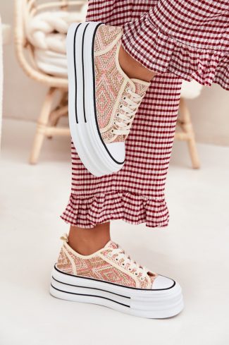 1082206 pink Sneakers model 214395 Step in style