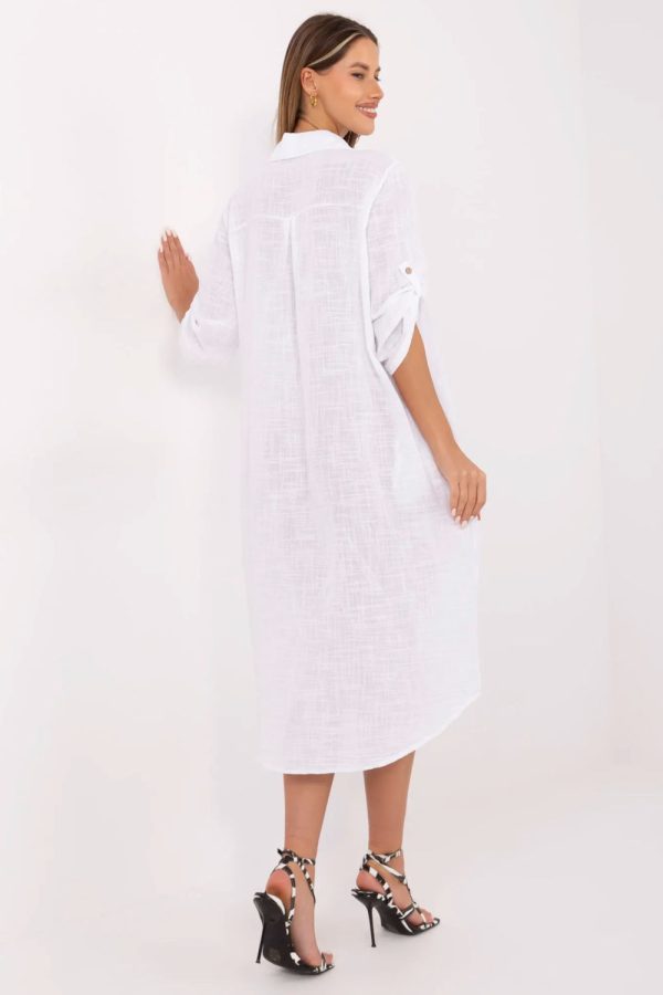 White Daydress in Day Dresses with Cotton