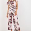 Pink Suit in Playsuits For Women with Cotton and Spandex
