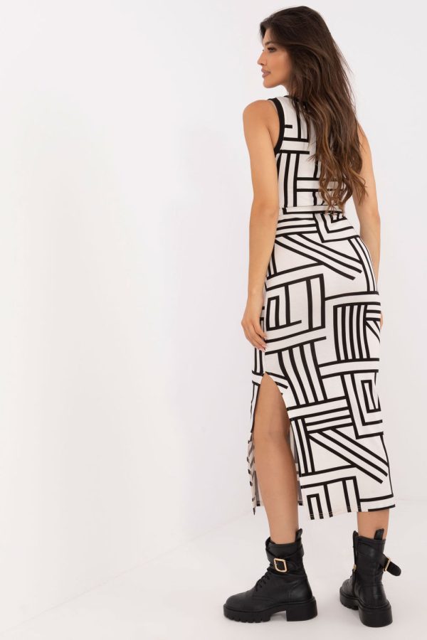 beige Daydress model 214453 Lakerta