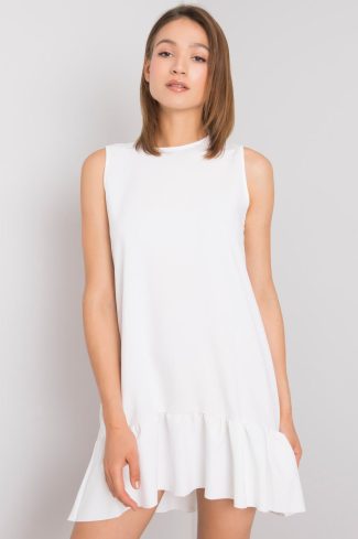 White Daydress in Day Dresses with Cotton