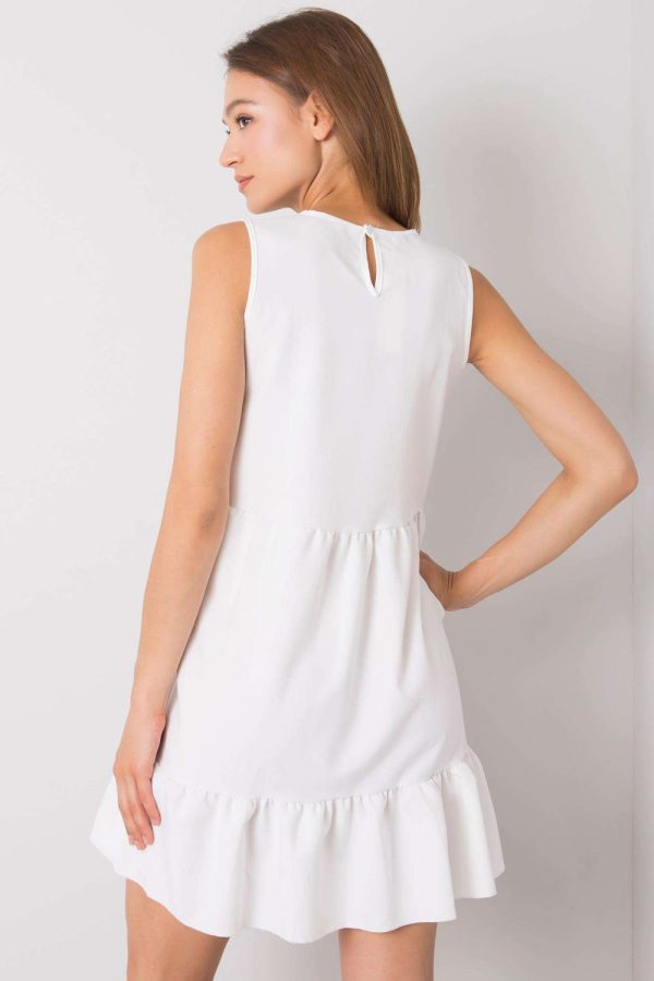 White Daydress in Day Dresses with Cotton