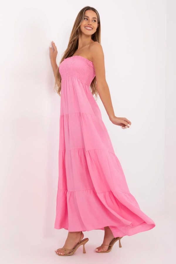 Pink Daydress in Day Dresses with Nylon and Viscose